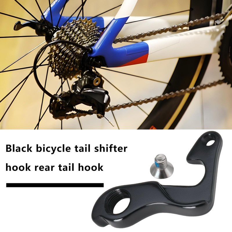 Create idea Pack of 2 Bicycle End Hooks CC177 Aluminium