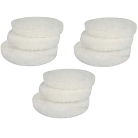 EHEIM Fine Filter Pad (White) for Classic External Filter 2211-9 Total Filters (3 Packs with 3 per Pack)