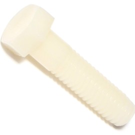 Hard-to-Find Fastener 014973168377 Nylon Hex Bolts, 3/8-16 x 1-1/2, Piece-8