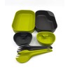 Wildo Camp-A-Box Duo Light 6629 Unisex Crockery Set, Lemon, One