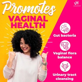 Probioticos Mujer Urinario Intestinal Vaginal 60 Caps Eg P50 Sabor Baya