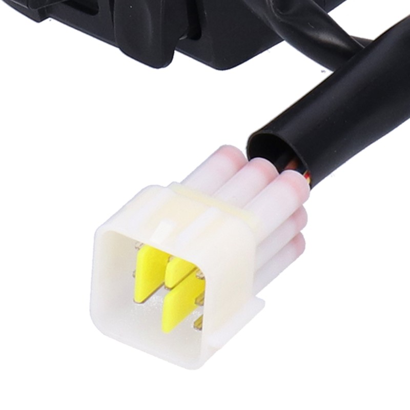 7/8in Motorcycle Handlebar Switch Horn Button Headlight Turn Signal Fog