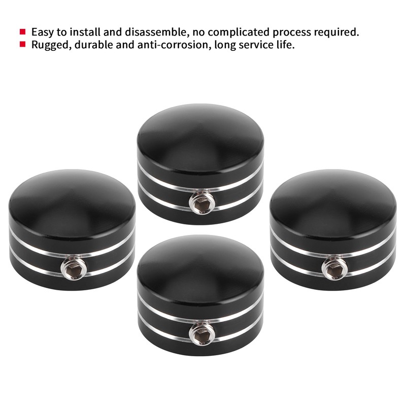 4pcs Engine Cover Head Bolt Topper Cap Fit for XL883/Big
