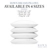 Down Dreams Manchester Mills Classic Pillows - King/Medium Support 2-Pack