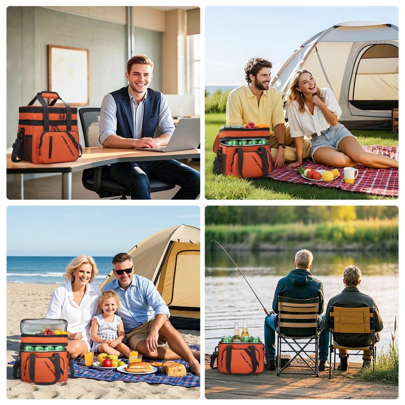 Maelstrom Lunch Box, 20L Insulated Lunch Bag for Men Women,