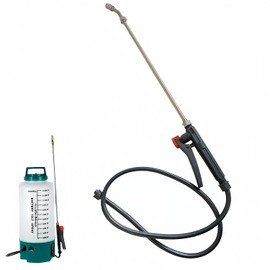 FKUMLUN 29 Inch Metal Sprayer Wand Replacement Kit, Backpack Sprayer Parts, Stainless Steel Sprayer Wand with Shut Off Valve