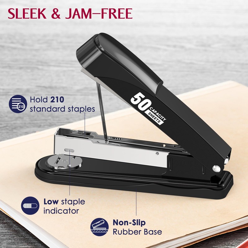 Metal Stapler Heavy Duty 50 Sheet Capacity with 1750 Staples