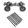 8pcs M3 Aluminum Alloy Link Rod Linkage Set for Axial