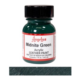 Angelus Leather Paint 1 oz Midnight Green