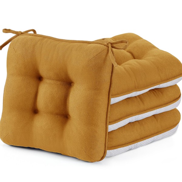 BETU Chair Cushions for Dining Chairs Set of 4,3.5" Thick