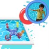 Veraly Juego Inflable Lanzamiento De Aros Juego Dinámico Piscina F