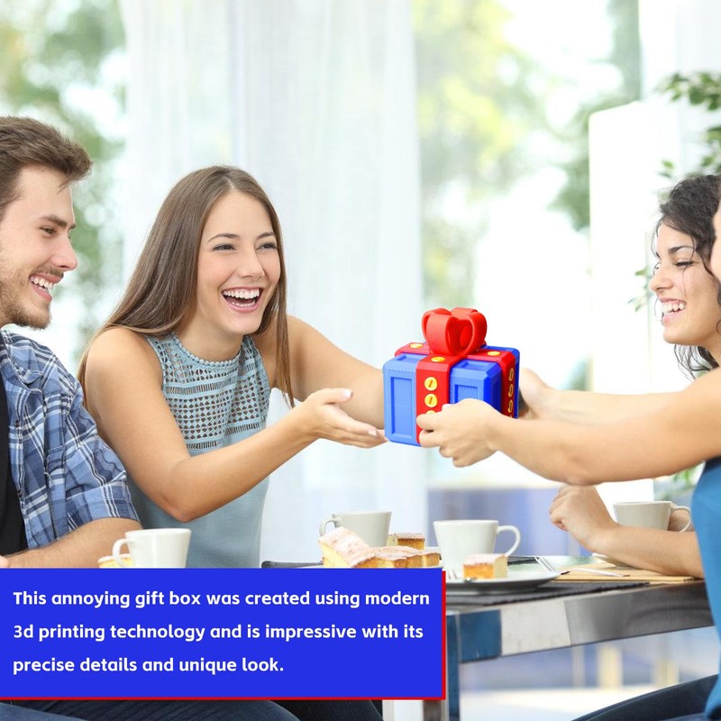 Annoying Gift Box, Really Annoying Gift Box, 3D Print Joke