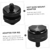 Operitacx 4 Stück Hot Shoe Blitzschuh Adapter Dual Schraube Vielseitiger