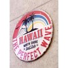Akizuki Boeki MP19015 Antique Embossed Plate, Round The Perfect Wave