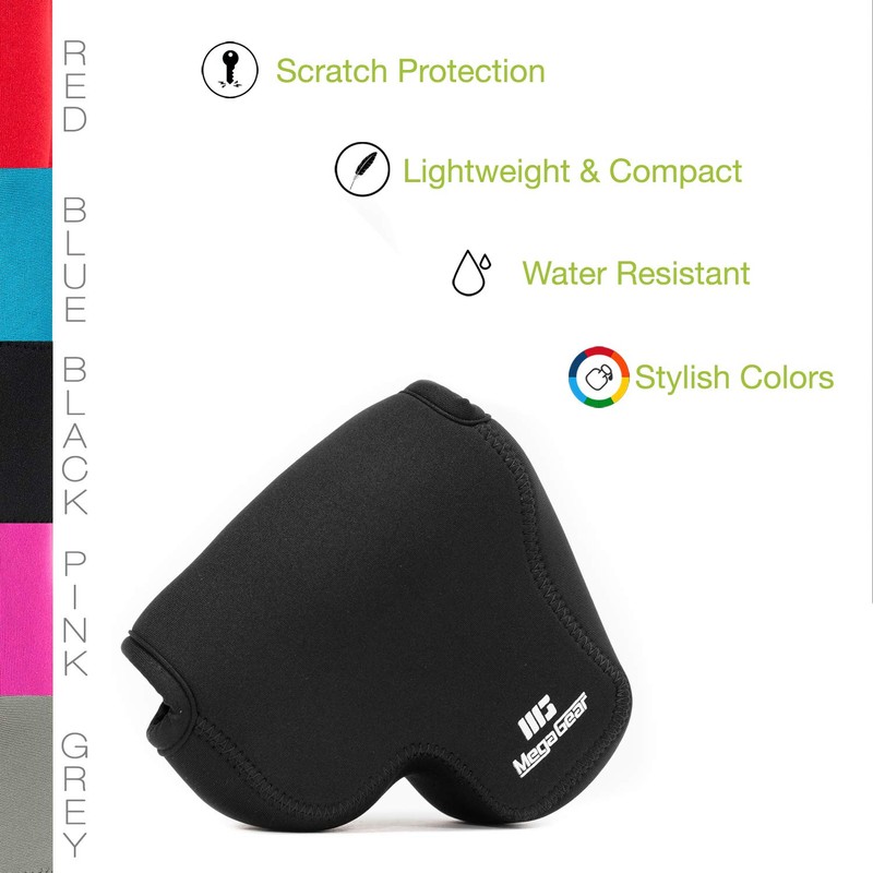 MegaGear MG048 Ultra Light Neoprene Camera Case Bag with Carabiner