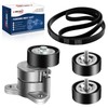 Engine Serpentine Belt Drive Kit Compatible with 2009-2017 for Dodge