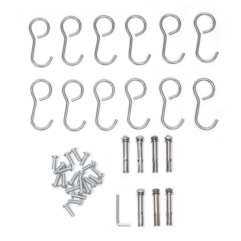 TBvechi Microwave Oven Rack Wall Mount Oven Bracket Stainless Steel