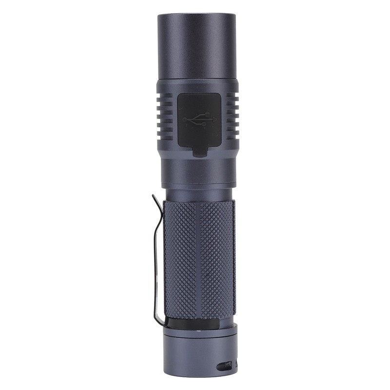 Super Bright Flashlight IPX7 Waterproof White Light Portable Rechargeable Flashlight
