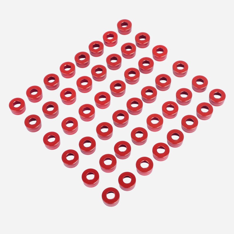 Unbranded Red Bolt Cover Kit For Harley M8 TWIN CAM