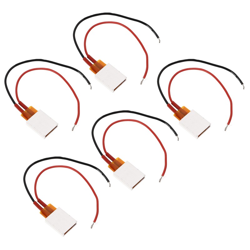 5Pcs PTC Heating Plate Aluminum Alloy Ceramic Thermostatic PTC Heating