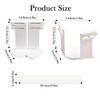 Senshuomy 4 pcs Bed Sheet Clips, Bed Sheet Holder With