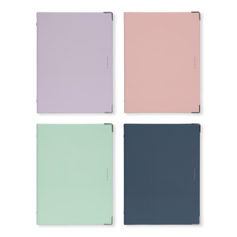 Maruman F416-38 Binder Yuance A5 20 Hole Light Pink