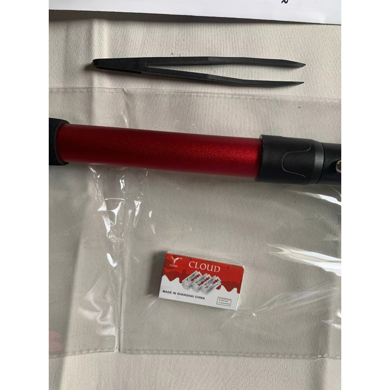 EASACE Red Easace Back Hair Removal Razor Groomer for Men