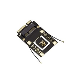 KALEA-INFORMATIQUE M2 E A Key to miniPCIe Adapter to attach an M.2 2230 WiFi Bluetooth Card to a Mini PCIe port