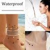 Tiny Small Removable Tattoos 30 Sheets Semi Permanent Finger Temporary