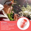 Enhon 4 Pack Bite Valve Replacement Sheath for Water Bladder,