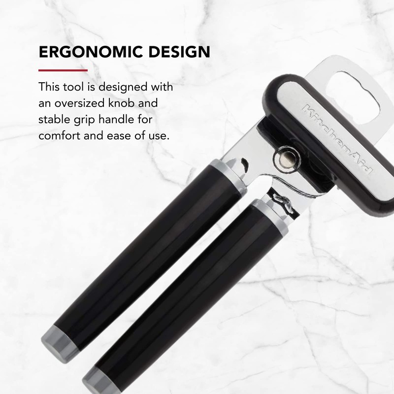 KitchenAid Classic Multifunction Can Opener and Bottle Opener Easy to