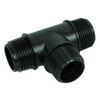 GASMIS PP Threaded Fitting Screw Fitting T-Piece AG 1 Inch