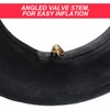 (2 Pcs) 4.10/3.50-5 Inner Tube with TR-87 Bent Valve Stem,Replacement