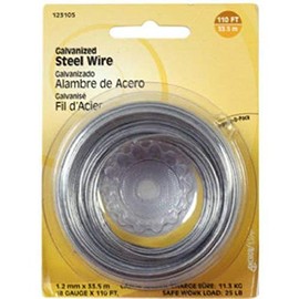 The Hillman Group 123107 Galvanized Steel Wire
