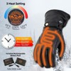 Milwaukee Leather MG7519SET Men’s Black Heated ‘Fashion Gloves’ with i-Touch