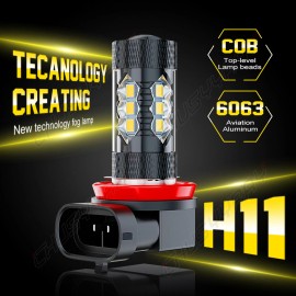 CHUSYYRAY (楚西雷) For Dodge RAM 1500 2019 2020 2X H11 LED Fog/Driving Light Bulbs Yellow 4500K