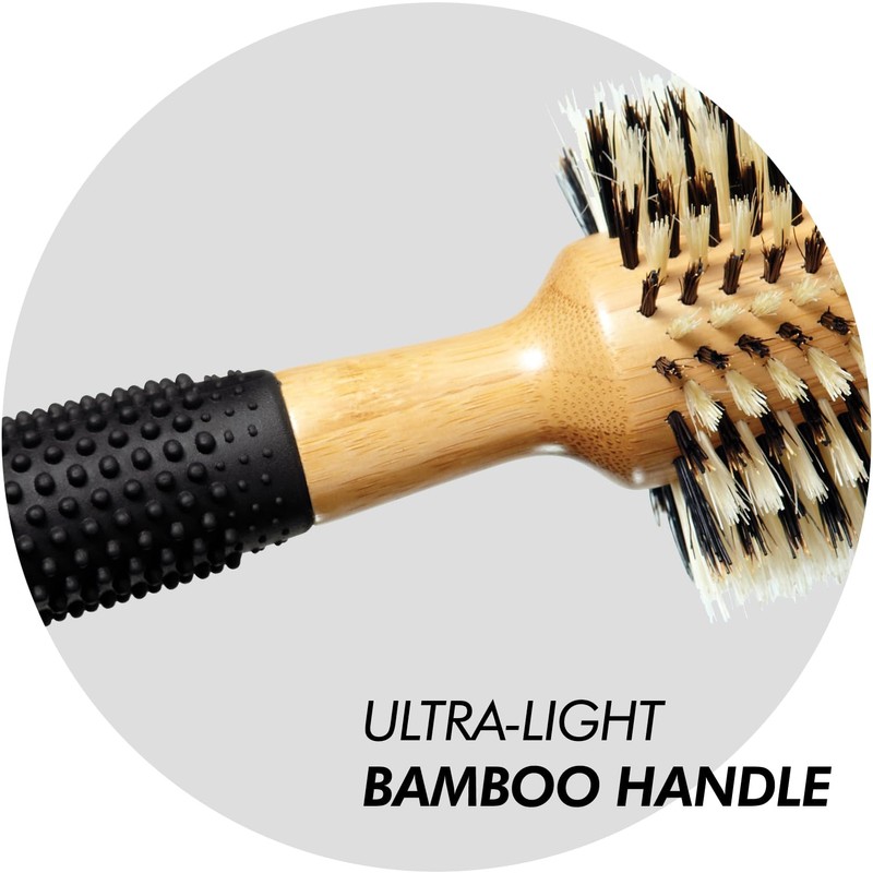 Sam Villa Signature Series Nylon & Boar Bristle Hair Brush