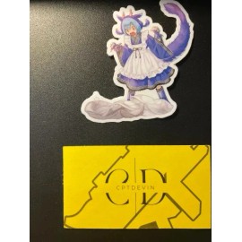 Laundry Dragonmaid Waterproof Sticker 3'' x 2.9'' | Yu-Gi-Oh!