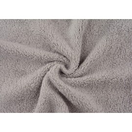 Mr Towels Ultra Soft Edgeless Microfiber Cleaning Towel Pack of 12, All-Purpose Multipurpose Plush 12' x 12' Cleaning Towels, Super Absorbent (Gray)