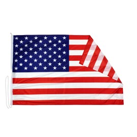 Amerikanischefahne 150x100 cm aus nautischem Windschutzgewebe von 115 g/m2, waschbare USA Flagge 150x100, professionelle Amerikanische Flagge 150x100 mit schnur, Kappnaht und Verstärkungsband am Rand