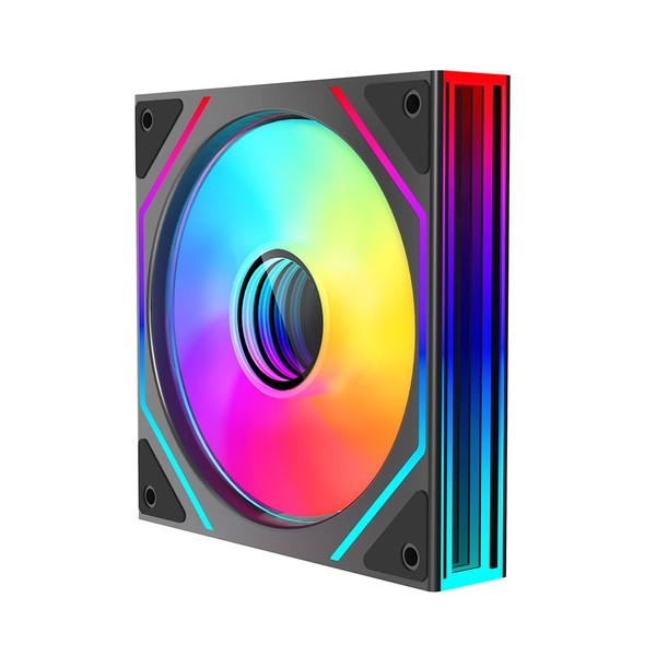 ICOLER Prism 4ultra 120mm ARGB PC Case Fan - Dual