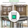Push to Exit Button, Briidea Indoor Green Square Request to