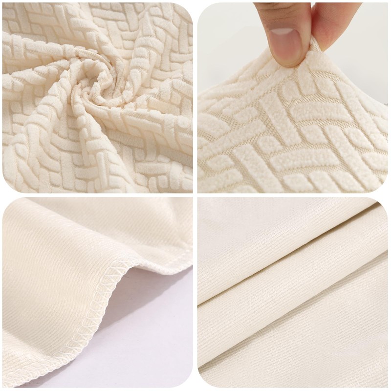 YISUN Stool Covers Rectangle - 4 Pack Stretch Waterproof Saddle