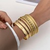 Gold Bangles for Women Gold Bracelet Stack Indian Bracelet Stackable