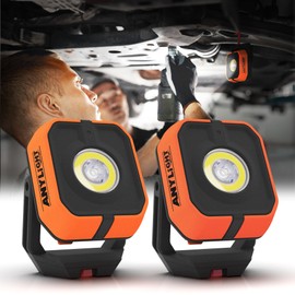 ANYLiGHT Work Light, Magnetic Rechargeable Light with 4 Modes, 150°Rotation