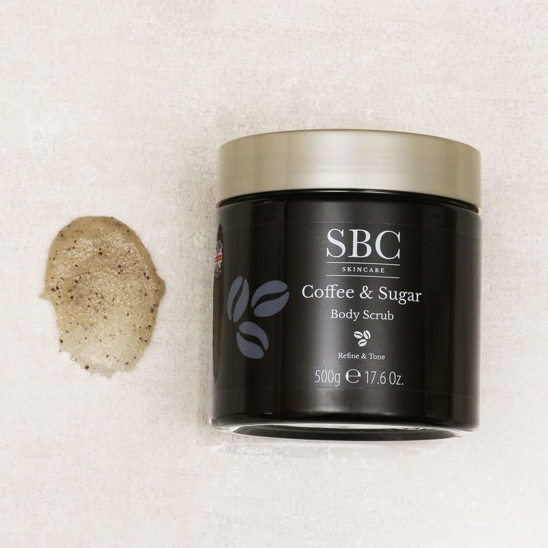SBC Skincare Coffee & Sugar Body Scrub 500g, Exfoliating Body