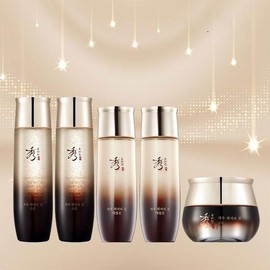 Sulyeohan 수려한 자우 럭셔리 진 기초풀세트 스킨X2+에멀전X2+크림35346988 Suyeoran Jau Luxury Skin Basic Full Set SkinX2 + EmulsionX2 + Cream 35346988