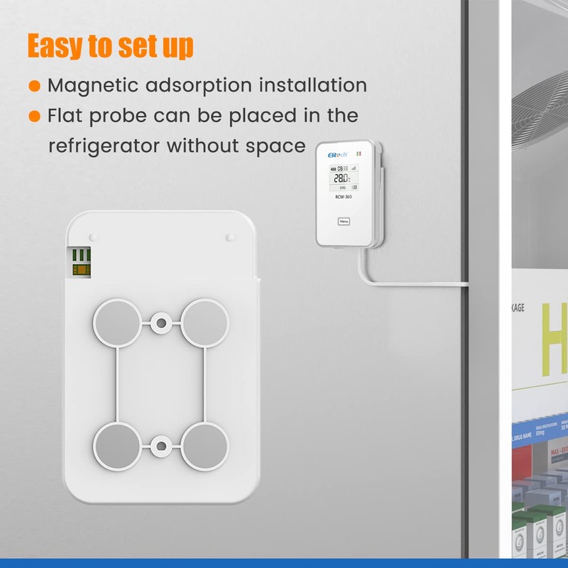 Elitech RCW-360 WiFi Temperature and Humidity Data Logger Wireless Remote
