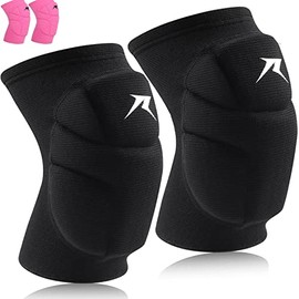 Volleyball Knee Pads, Knee Protector Supporter for Girl Lady Women with High Protection Pads,Professional Grade Knee Pads for Running,Tennis,Yoga,Cycl