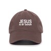 Jesus is My Savior Baseball Cap Embroidered Cotton Adjustable Dad